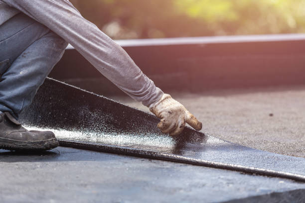 Professional Crawl Space Encapsulation technician working in Macedonia, OH